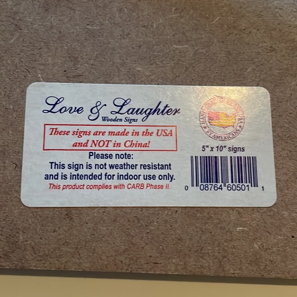 Pug Handcrafted Wooden Dog Sign - Picture 2 of 2